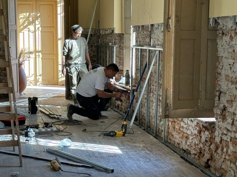 Avanza la puesta en valor de la Asociación Italiana de Socorros Mutuos Pilar